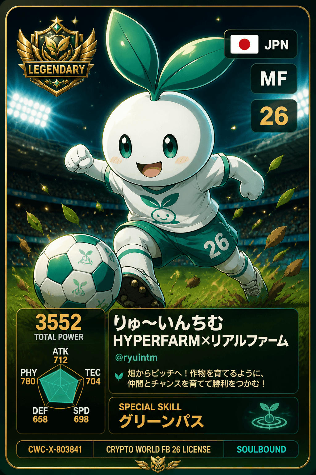 License NFT CWC-X-803841 by @ryuintm