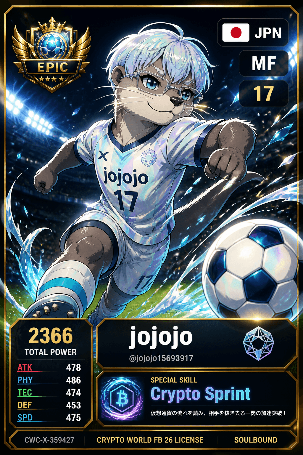 License NFT CWC-X-359427 by @jojojo15693917