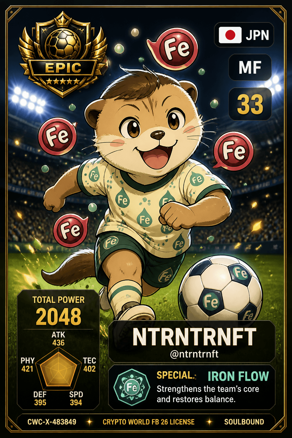 License NFT CWC-X-483849 by @ntrntrnft
