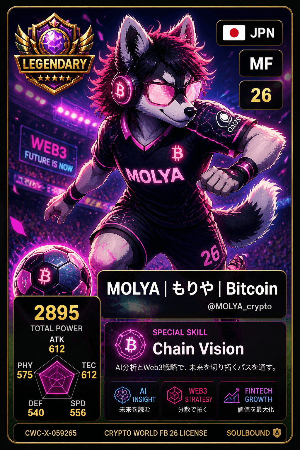 License NFT CWC-X-059265 by @MOLYA_crypto