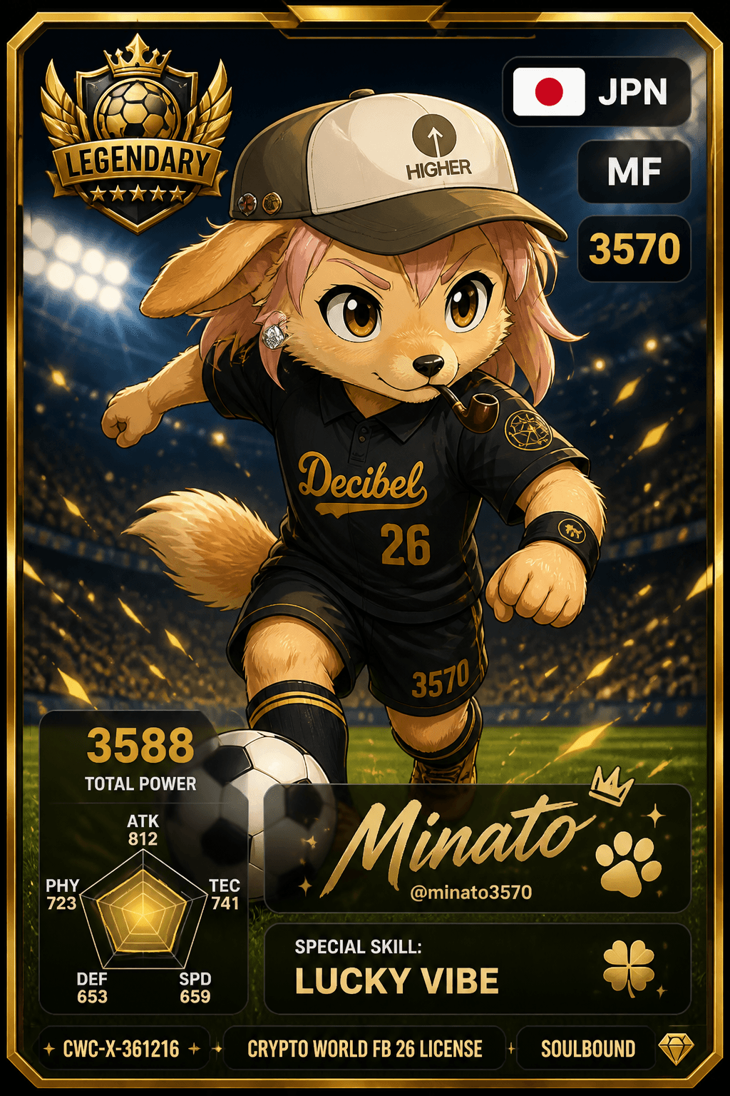 License NFT CWC-X-361216 by @minato3570