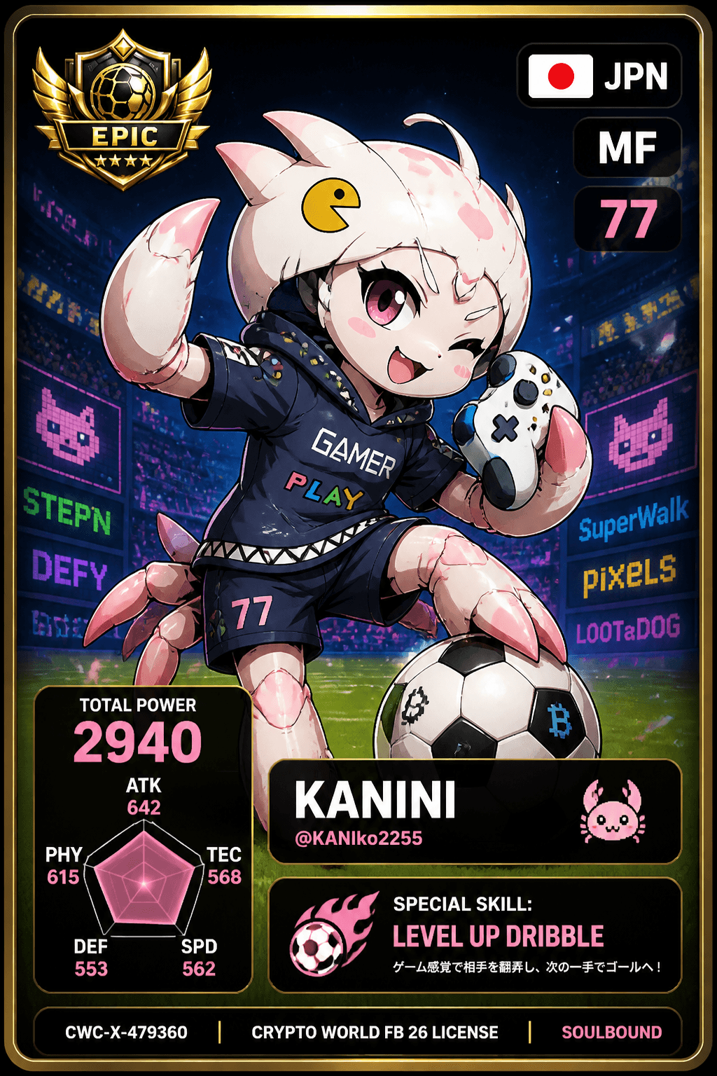 License NFT CWC-X-479360 by @KANIko2255