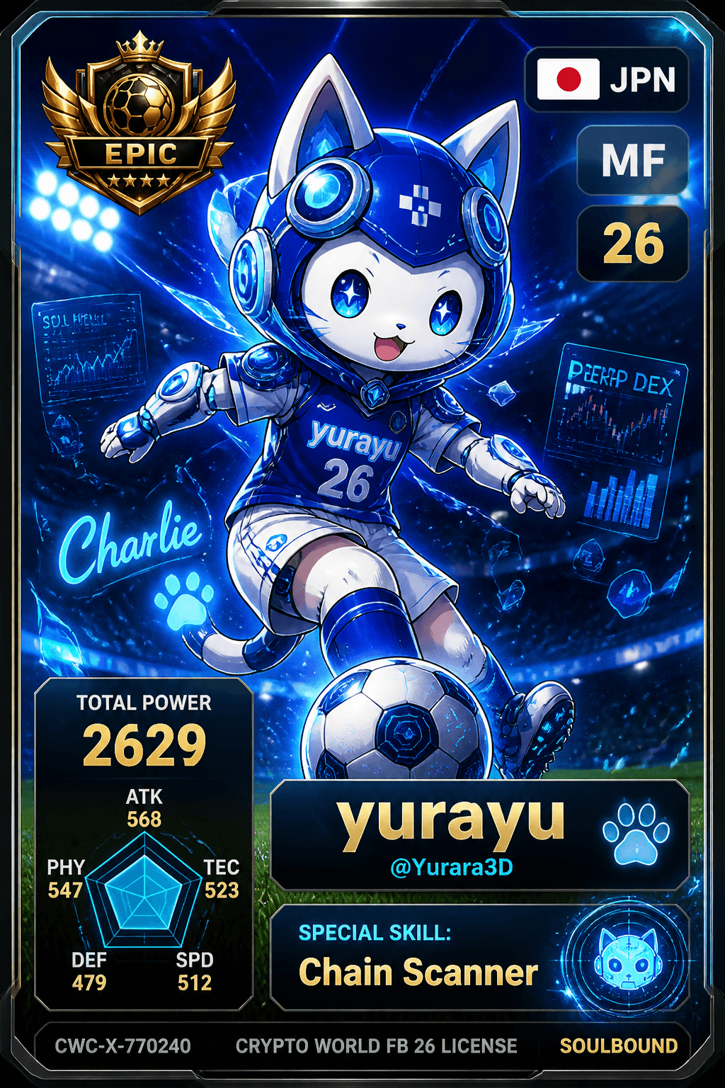 License NFT CWC-X-770240 by @Yurara3D