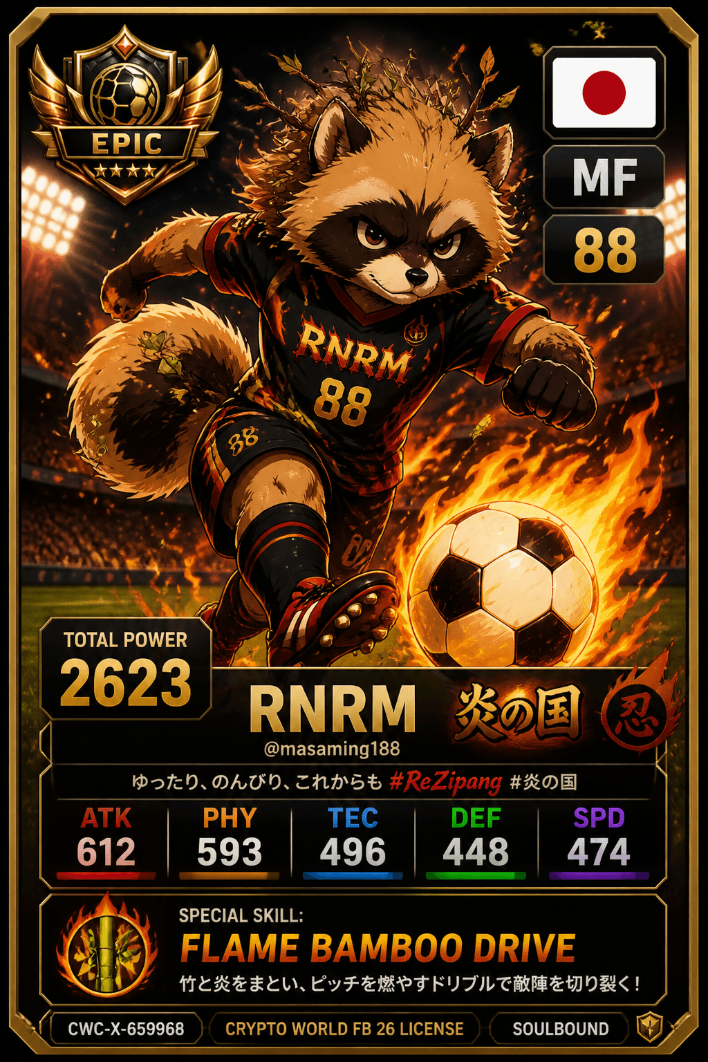 License NFT CWC-X-659968 by @masaming188