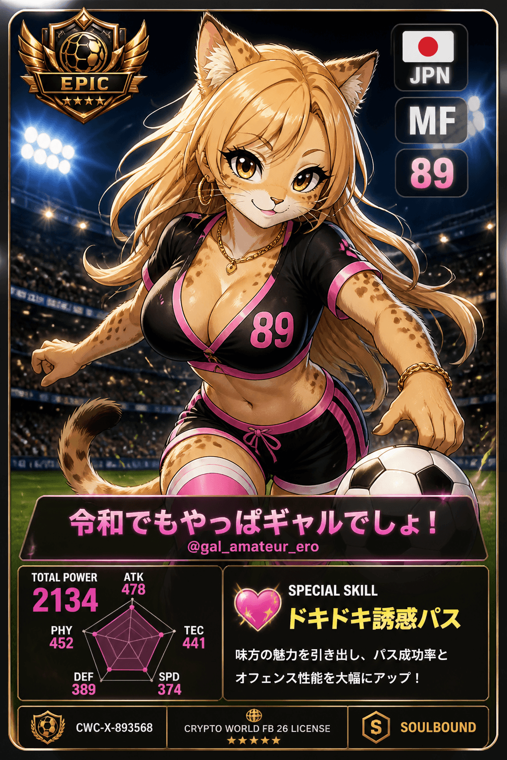 License NFT CWC-X-893568 by @gal_amateur_ero