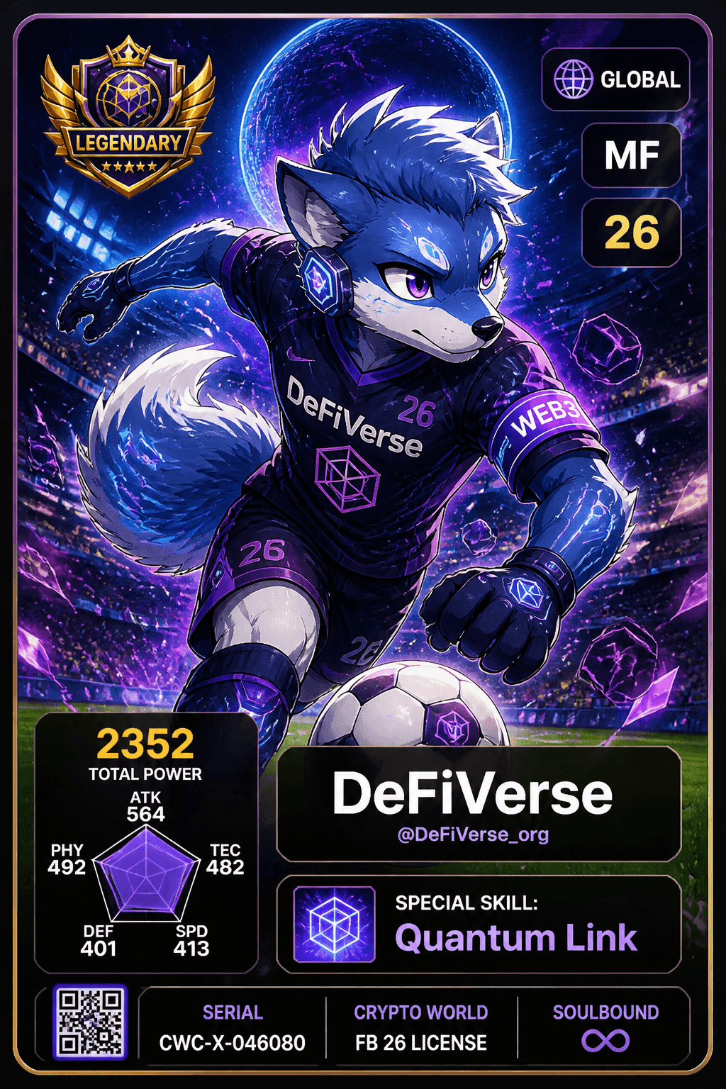 License NFT CWC-X-046080 by @DeFiVerse_org
