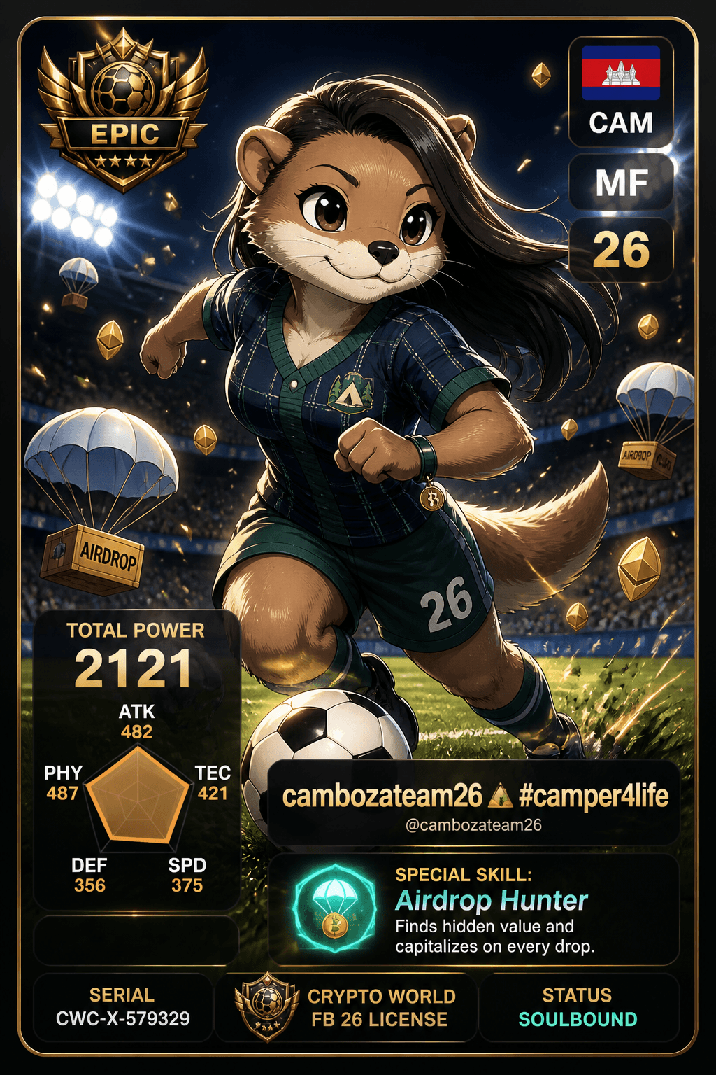 License NFT CWC-X-579329 by @cambozateam26
