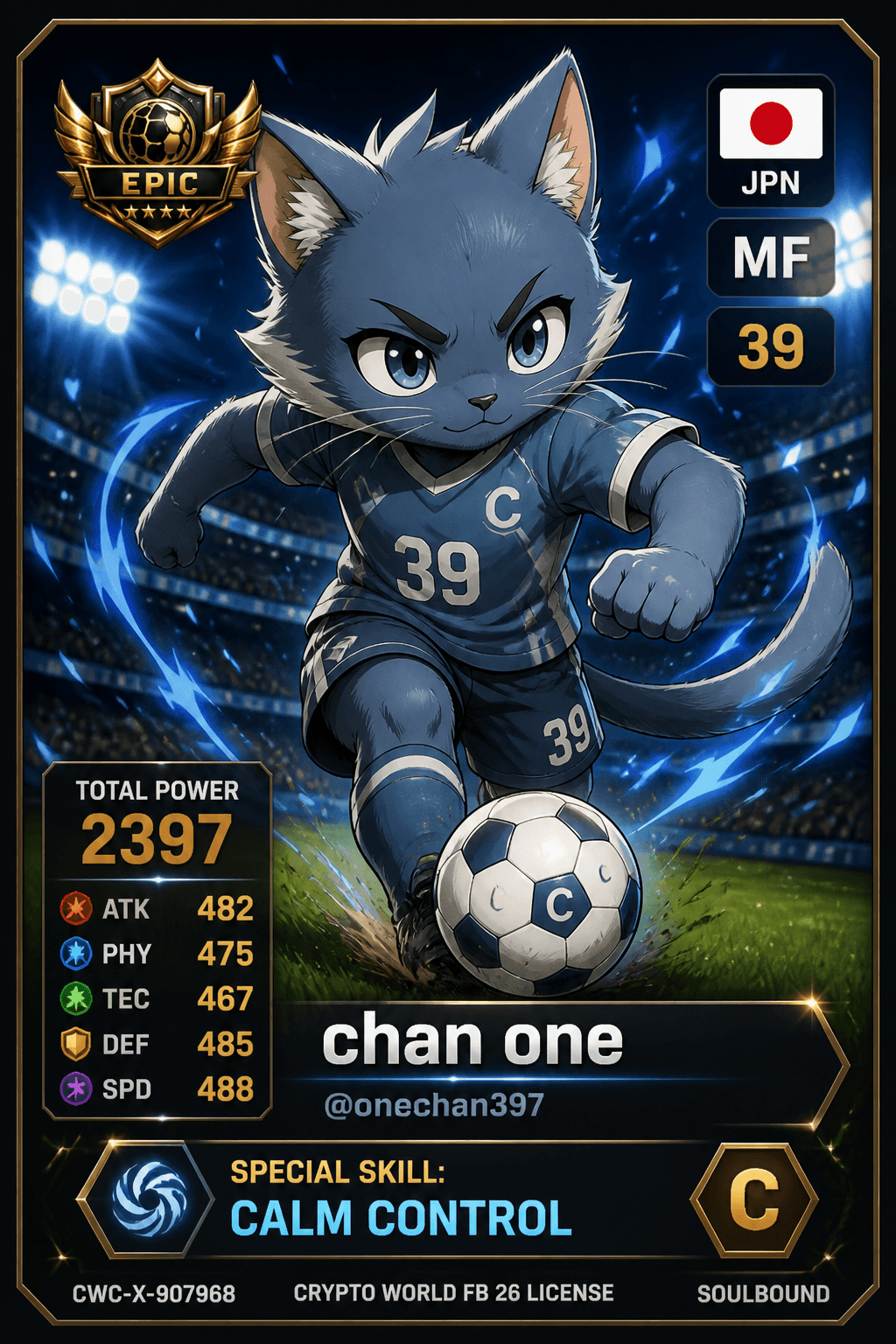 License NFT CWC-X-907968 by @onechan397