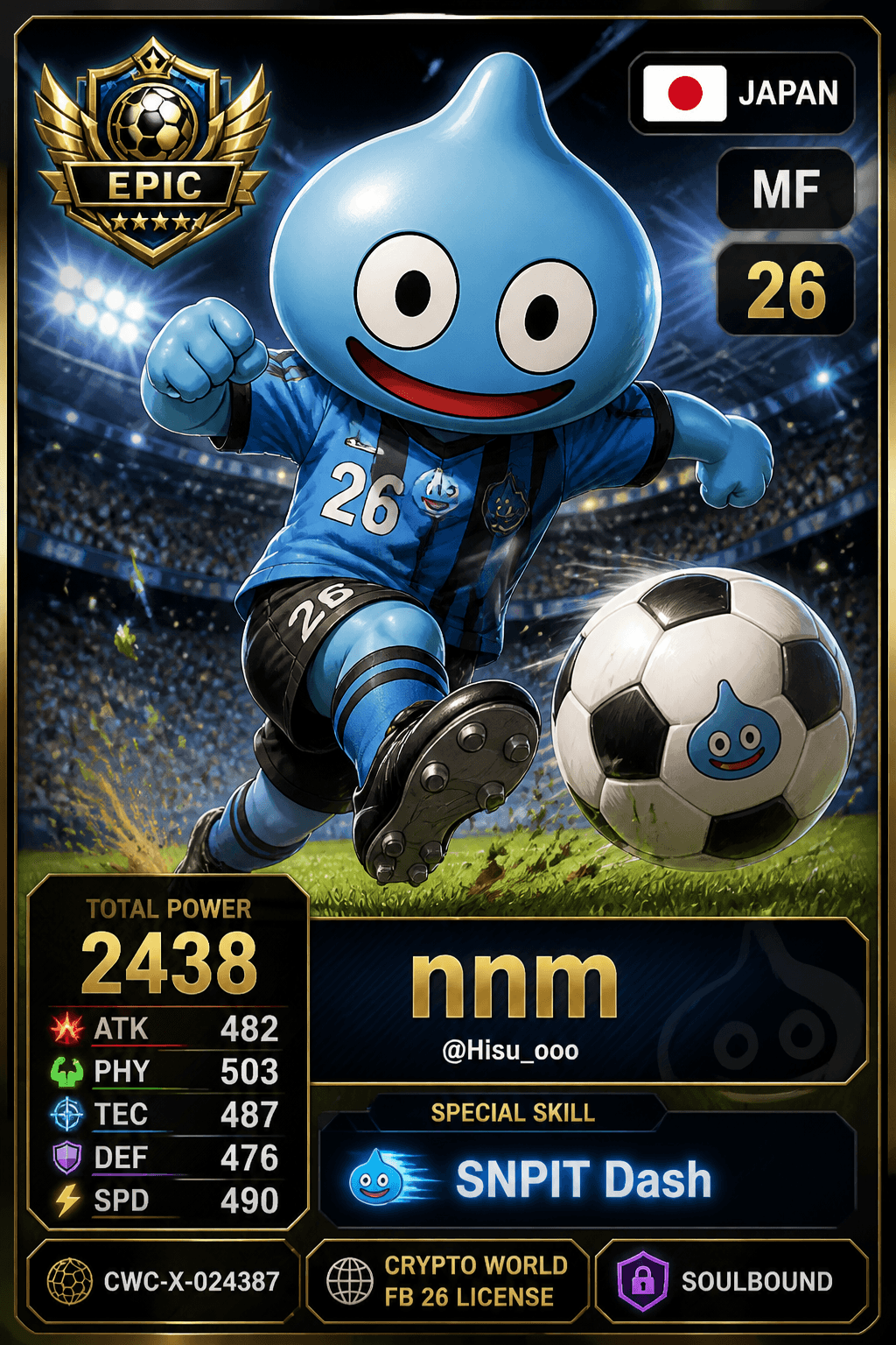License NFT CWC-X-024387 by @Hisu_ooo