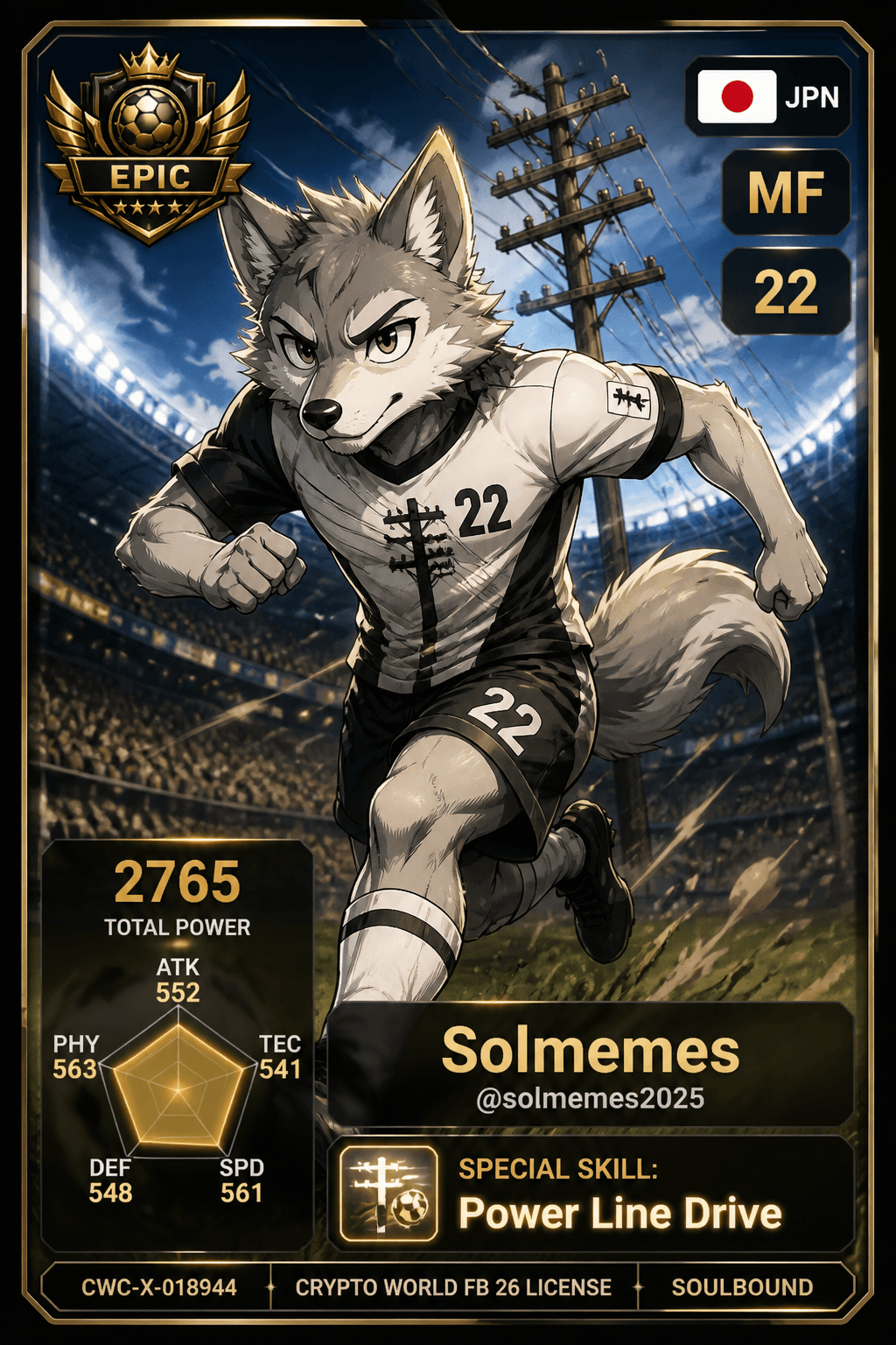 License NFT CWC-X-018944 by @solmemes2025