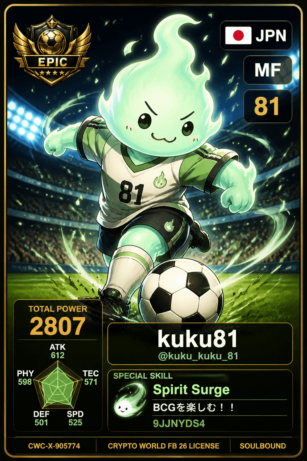 License NFT CWC-X-905774 by @kuku_kuku_81