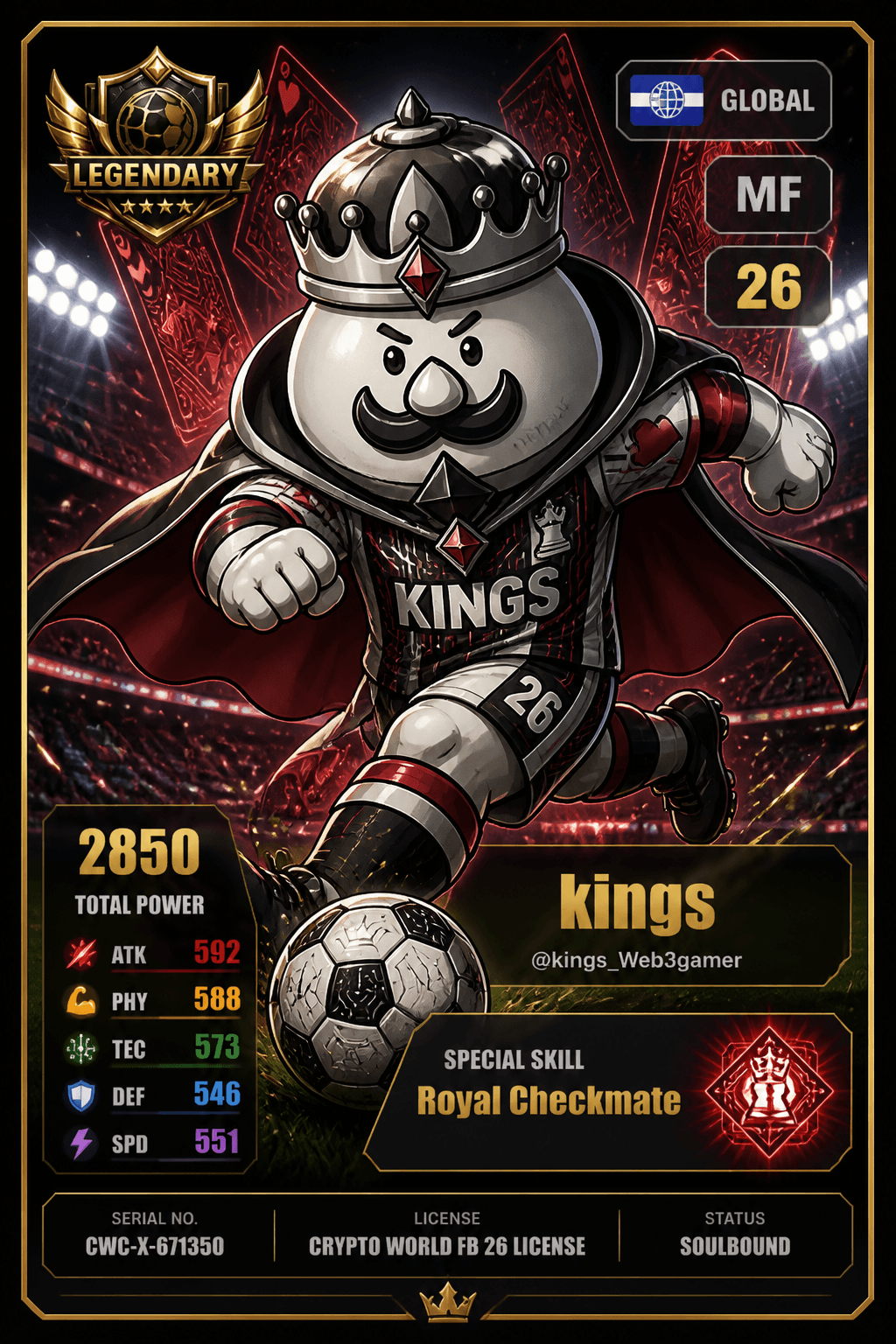 License NFT CWC-X-671350 by @kings_Web3gamer