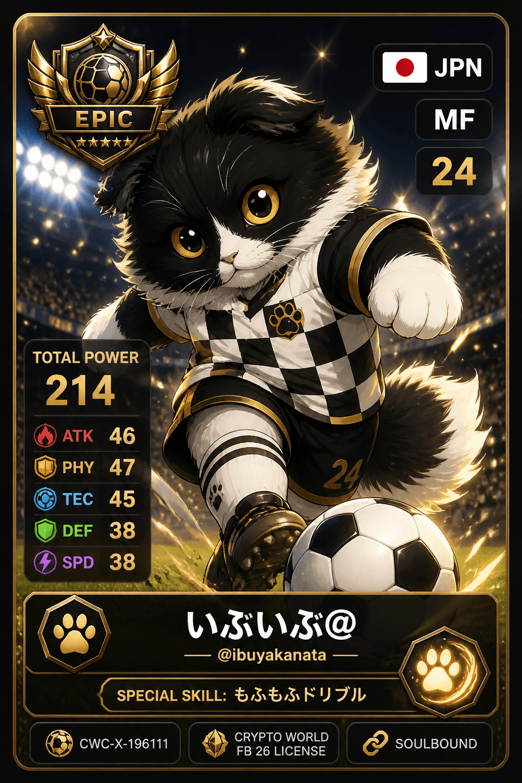 License NFT CWC-X-196111 by @ibuyakanata