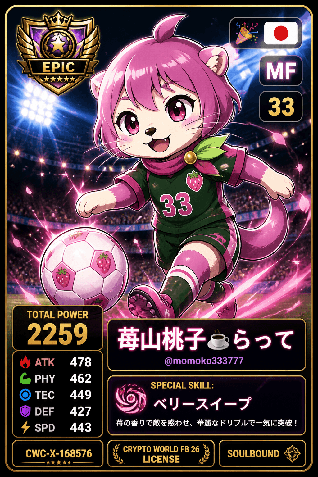 License NFT CWC-X-168576 by @momoko333777
