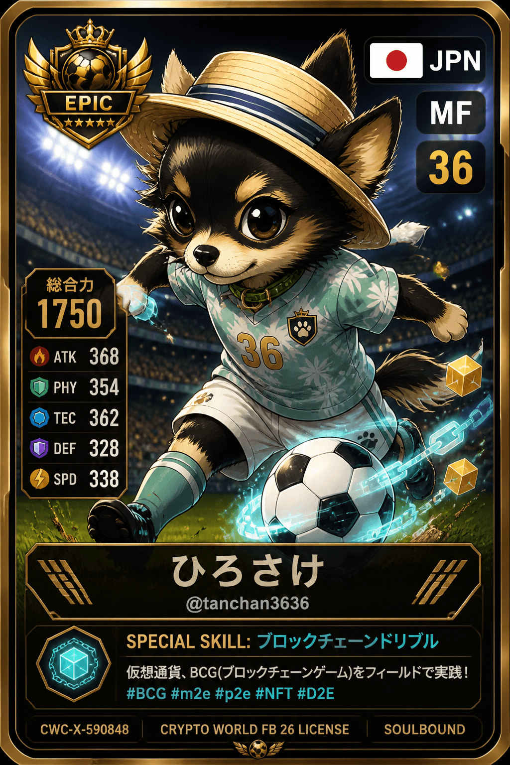 License NFT CWC-X-590848 by @tanchan3636
