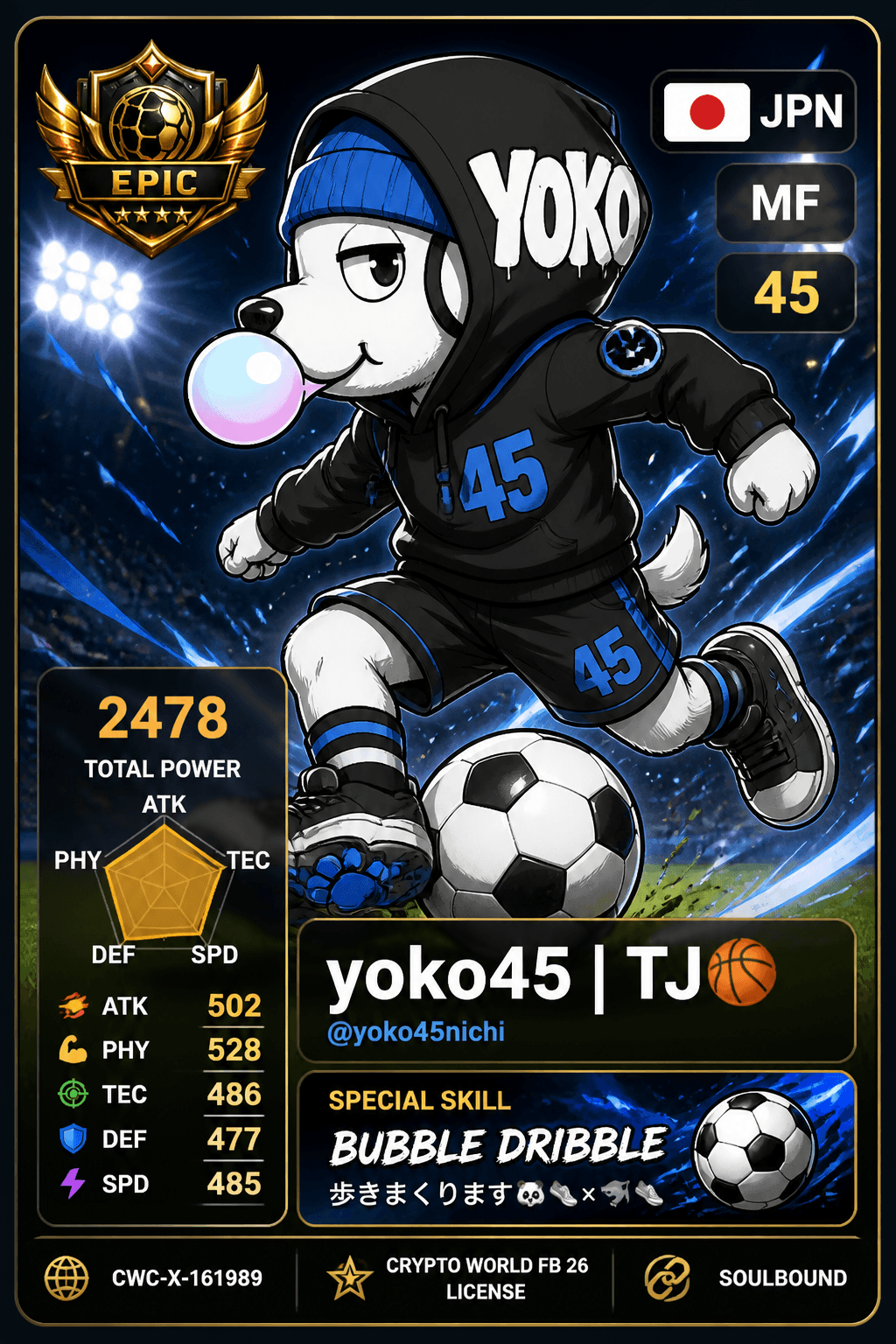 License NFT CWC-X-161989 by @yoko45nichi